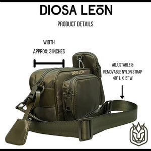 Olive Crossbody Bag 2.0 - Diosa LeónAccessories Diosa León