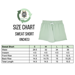 Sage Sweat Shorts - Diosa LeónApparel Diosa León