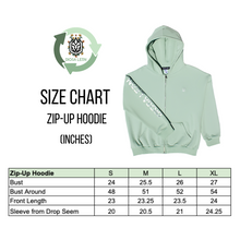 Sage Oversized Zip-Up Hoodie - Diosa LeónApparel Diosa León