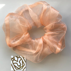 Peach Oversized Cloud Scrunchie - Diosa LeónScrunchie Diosa León